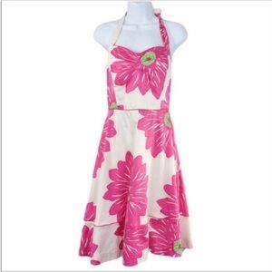 LILLY PULTIZER floral halter dress 2
